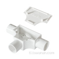 20mm pvc conduit fittings inspeksyon tee nang walang polusyon